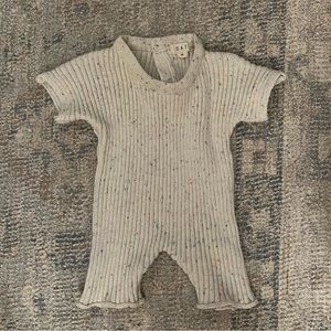Oat Children Sprinkle Knit Playsuit